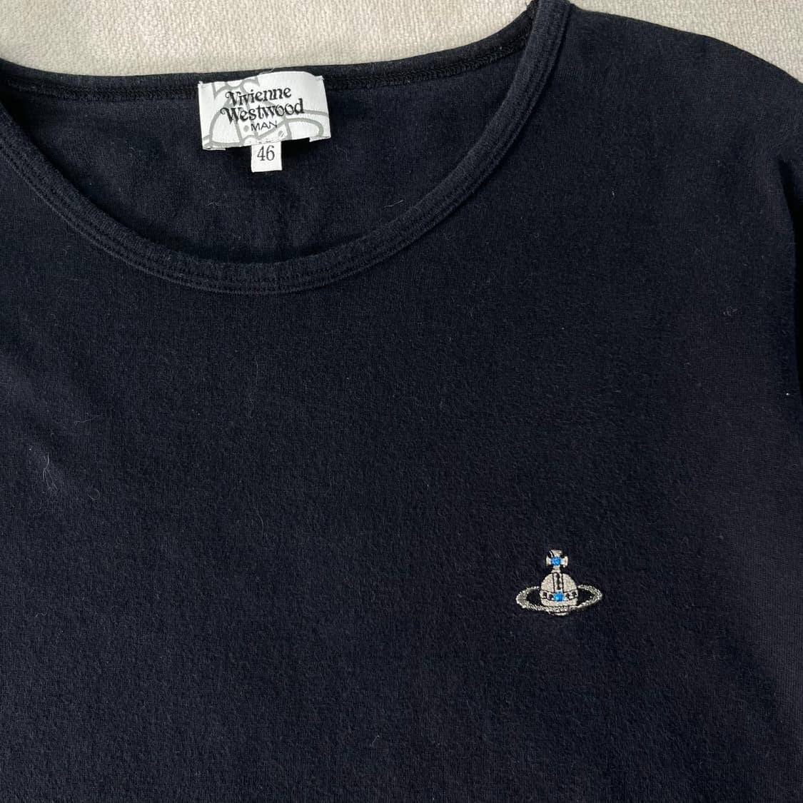 95 비비안웨스트우드 클래식 ORB 로고 반팔 티셔츠 상품이미지2