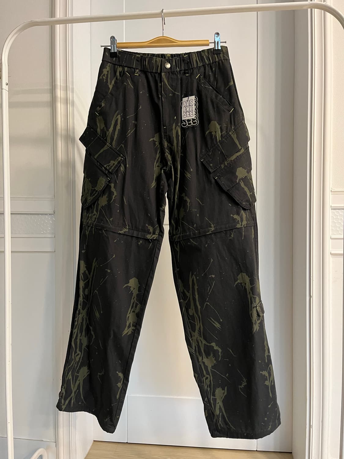 예쓰아이씨 패턴 카고팬츠 상품이미지1