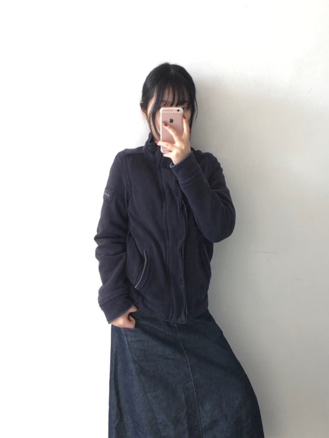 아베크롬비 사이드패치 코튼집업 상품이미지2