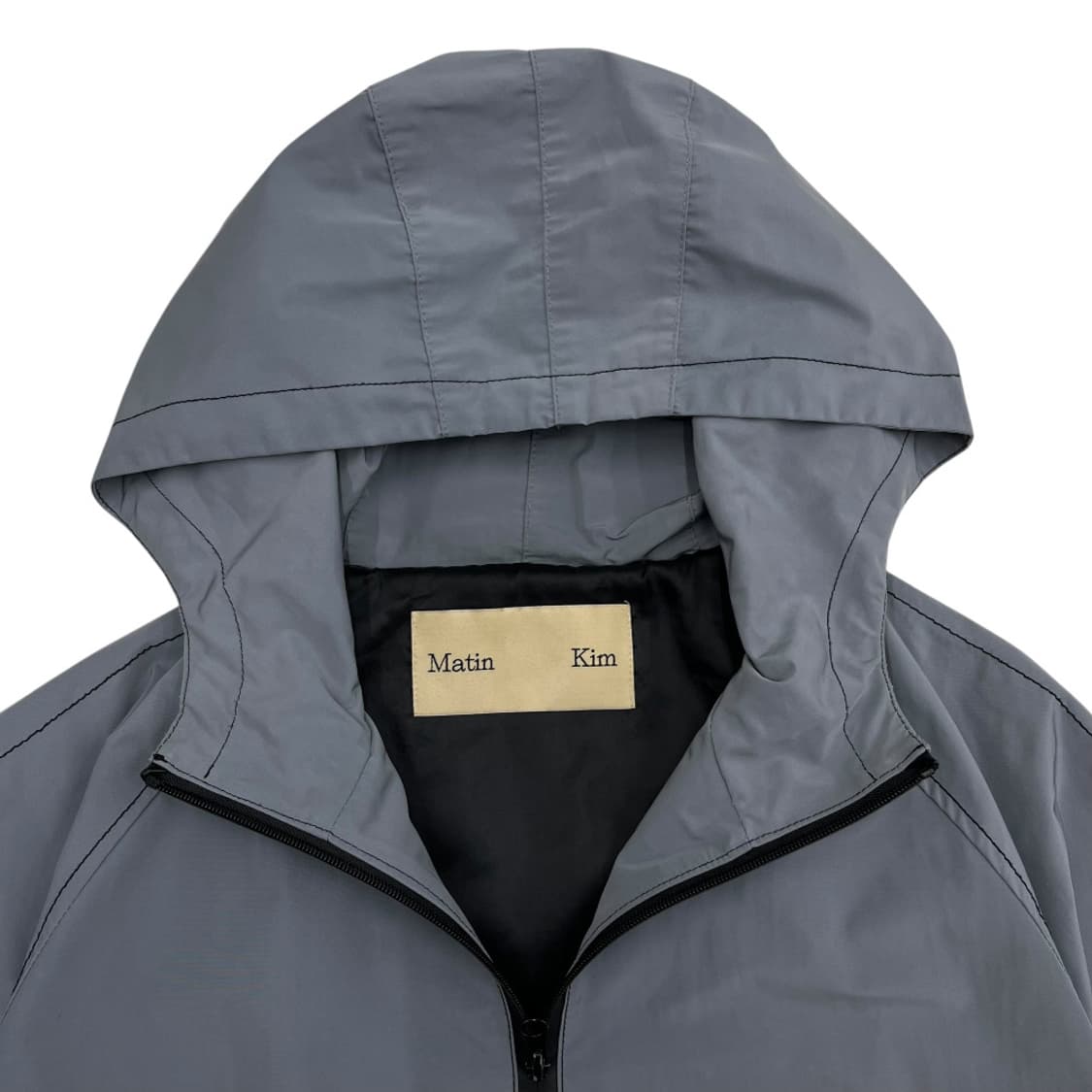 마뗑킴 차콜 후드 바람막이 상품이미지6