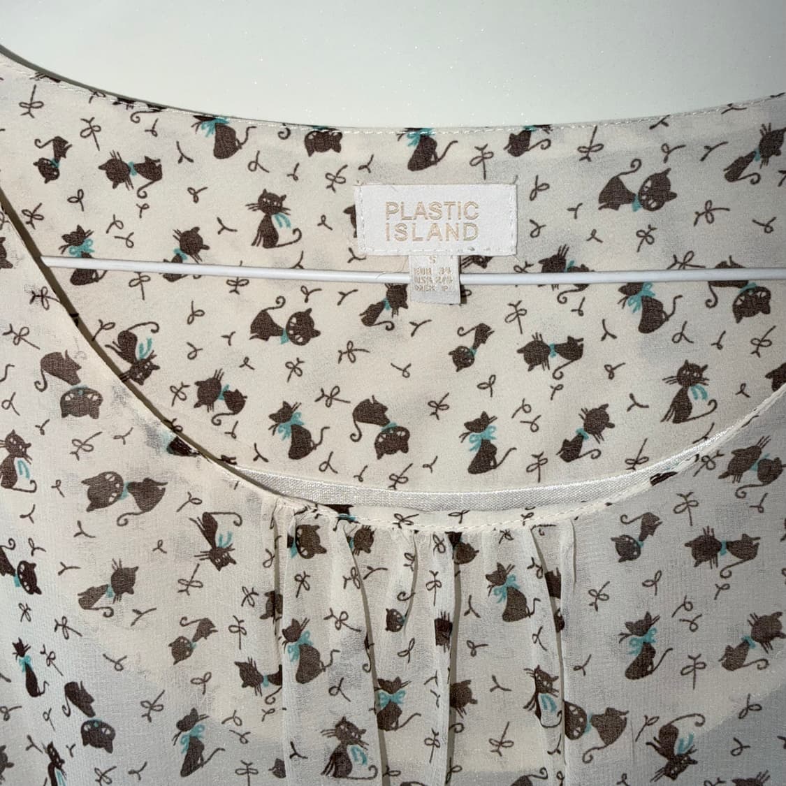 Cat pattern dress 상품이미지3