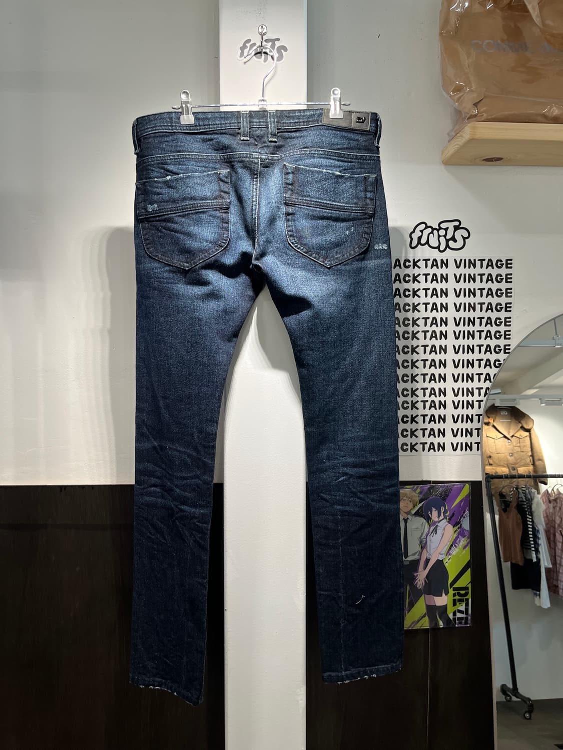 디젤 워시드 데님팬츠 상품이미지1