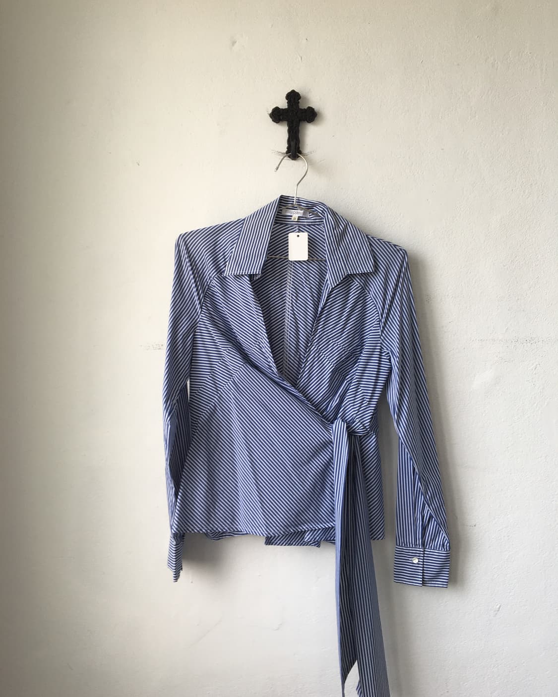Naracamicie stripe pattern wrap tied shi 상품이미지2