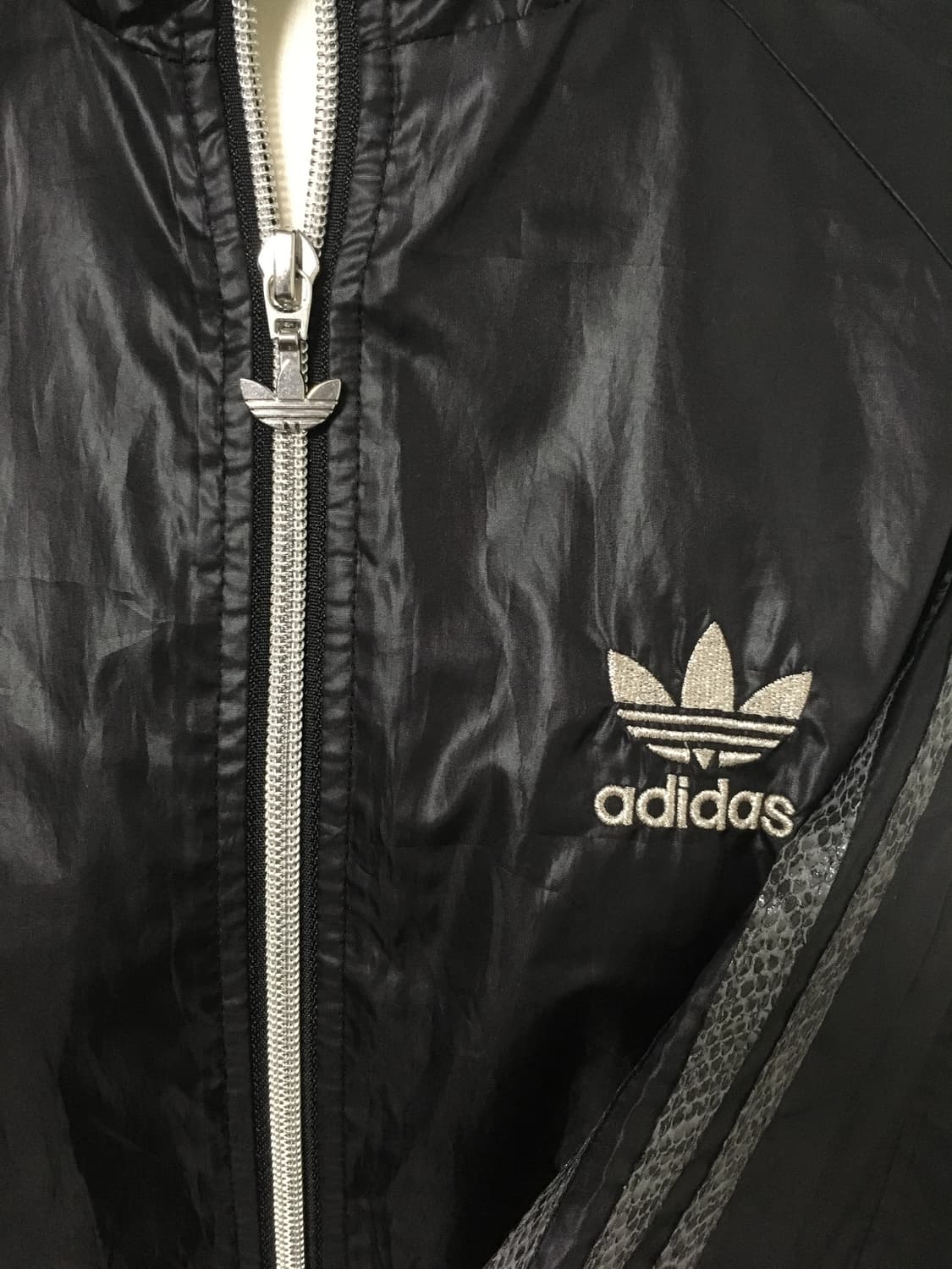 일본빈티지 희귀 유광 블랙 바람막이 상품이미지8