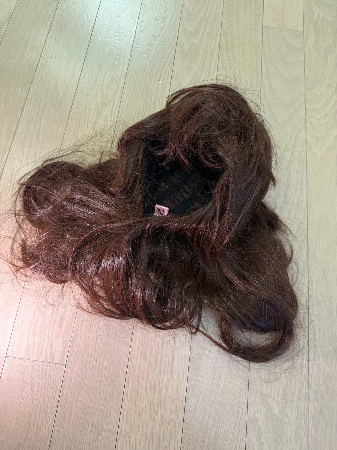 [시착도안한새상품] 핑크에이지 가발 모음: 통가발, 피스,반가발,앞머리 상품이미지6