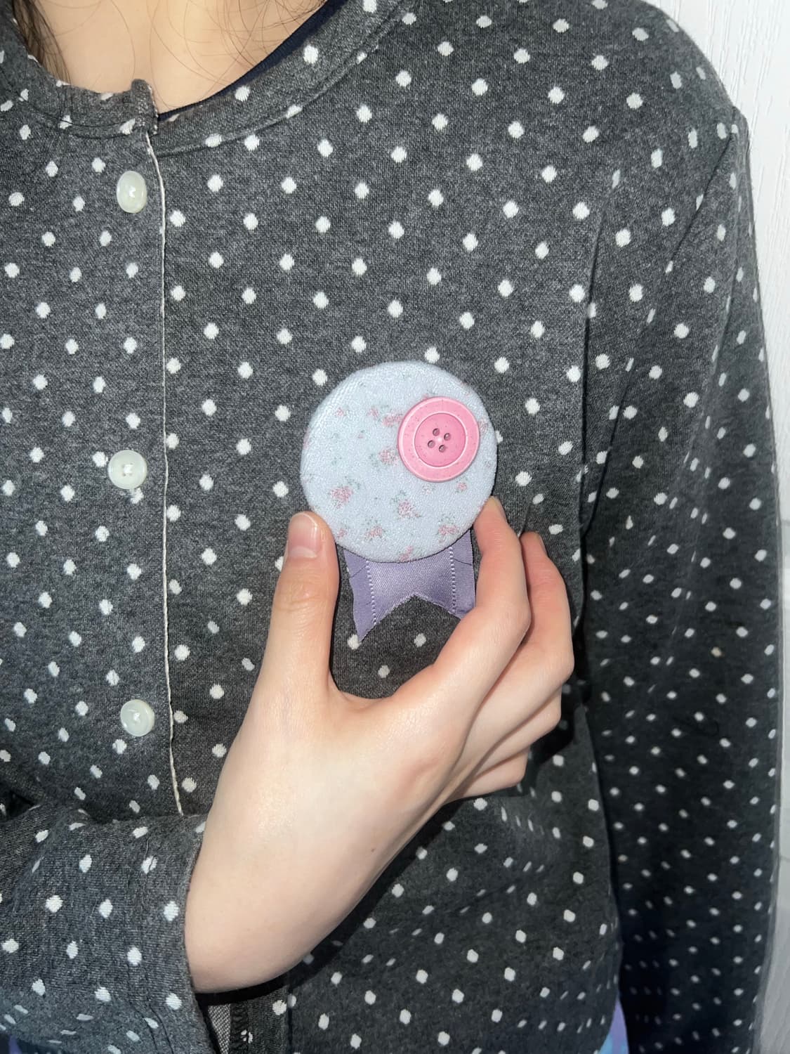 패브릭 로제트뱃지 상품이미지3