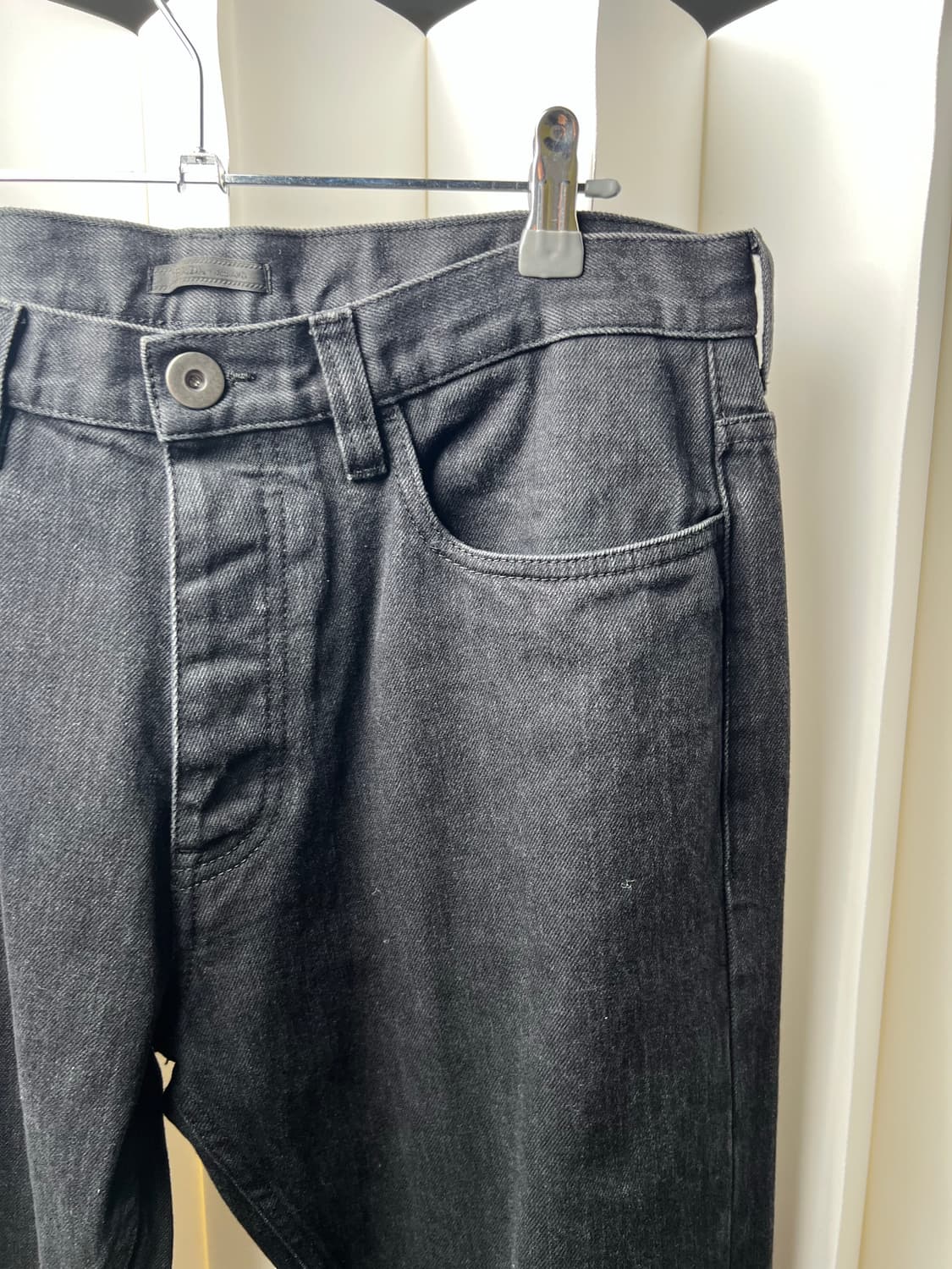 프라다 클래식 블랙 데님 팬츠 32사이즈 새상품급 상품이미지6