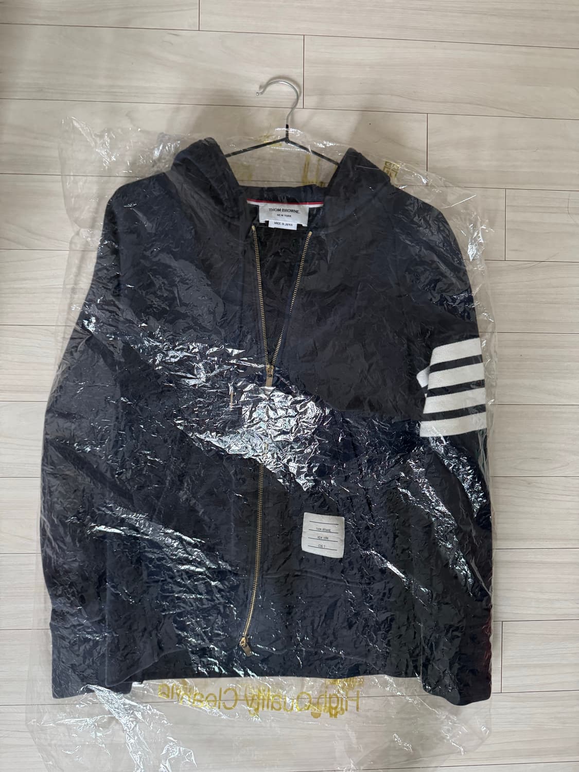 (정품) 톰브라운 엔지니어스 사선 후드집업 상품이미지1