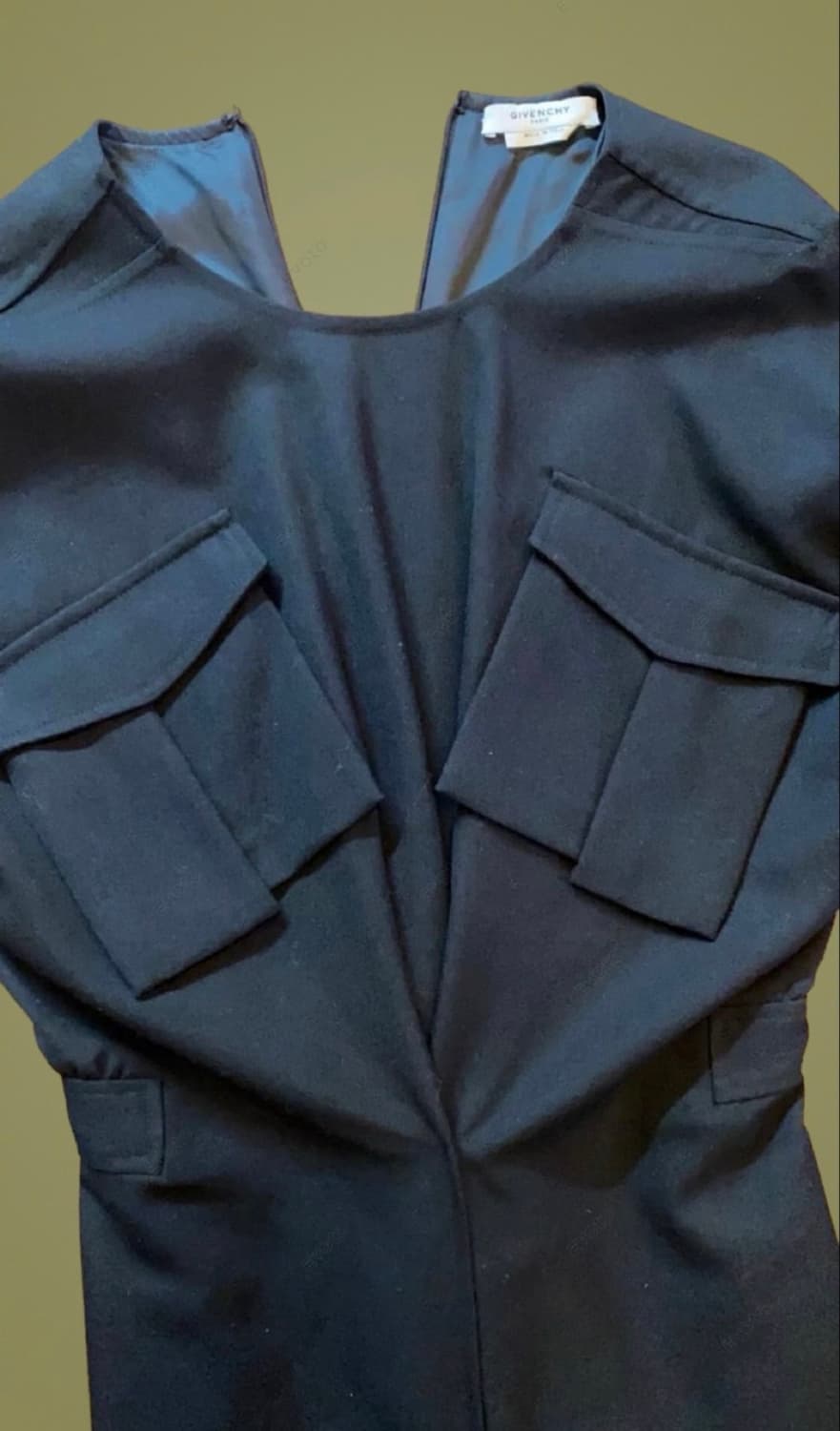 [Givenchy] 리카르도 티시 아카이브 포켓 드레이핑 드레스 상품이미지4