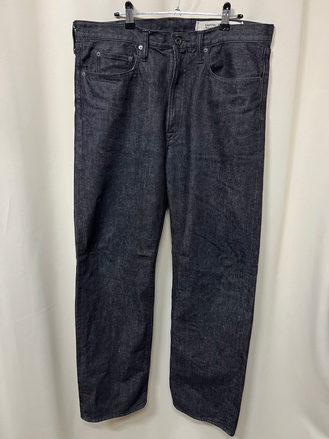 캐피탈 14온즈 블랙 데님 5P 몽키 TH 집 블랙 36 상품이미지2