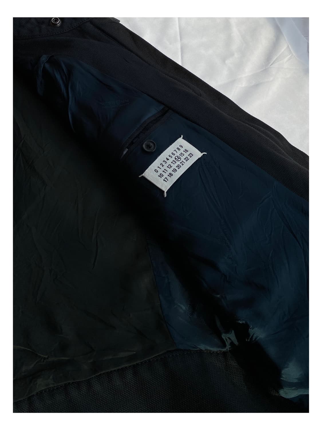 마틴 마르지엘라 08ss 5zip 바이커 자켓 아카이브 블루종 아티저널 상품이미지4