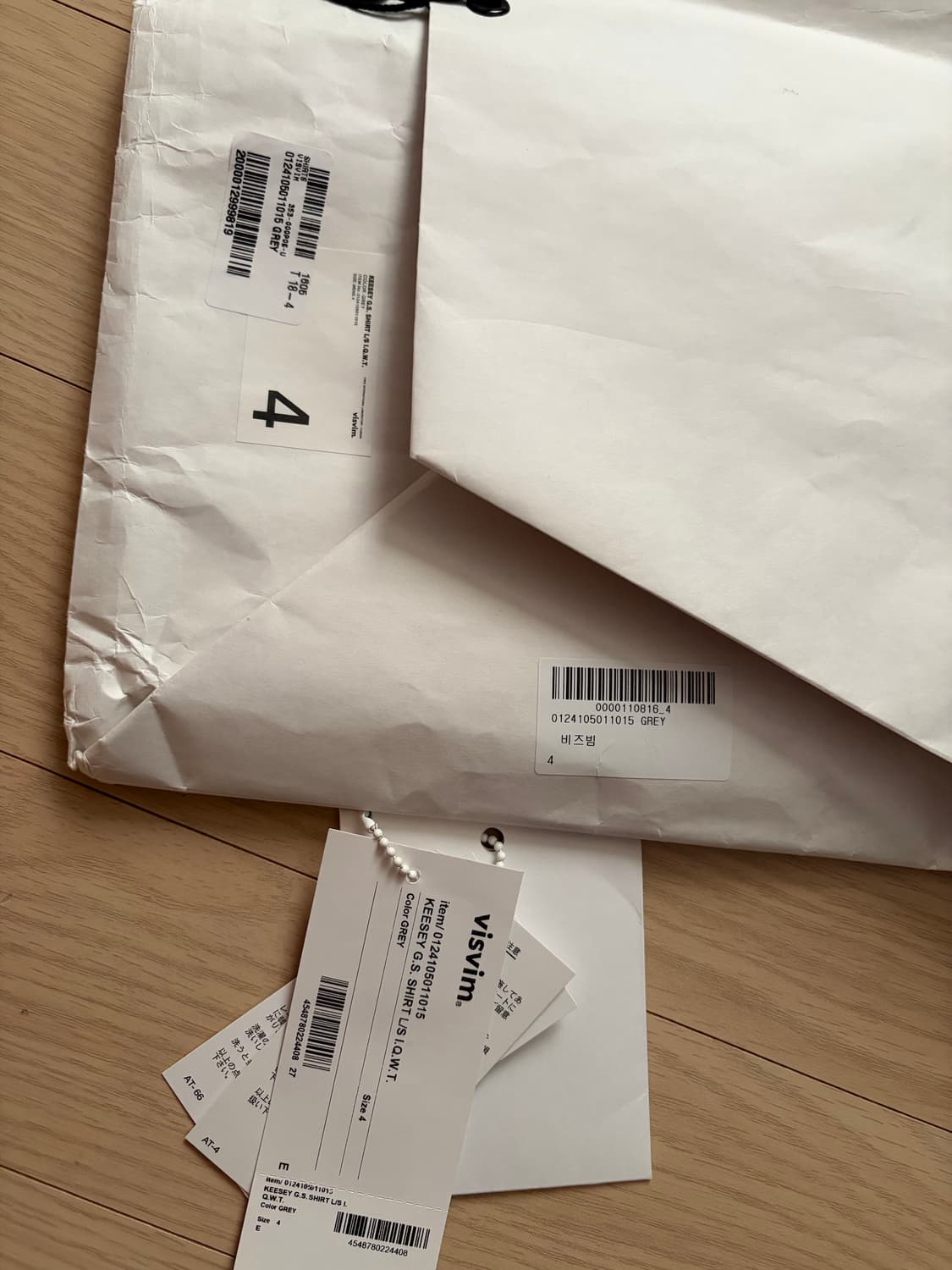 [새제품, 4] 비즈빔 keesey 키시 셔츠 상품이미지4