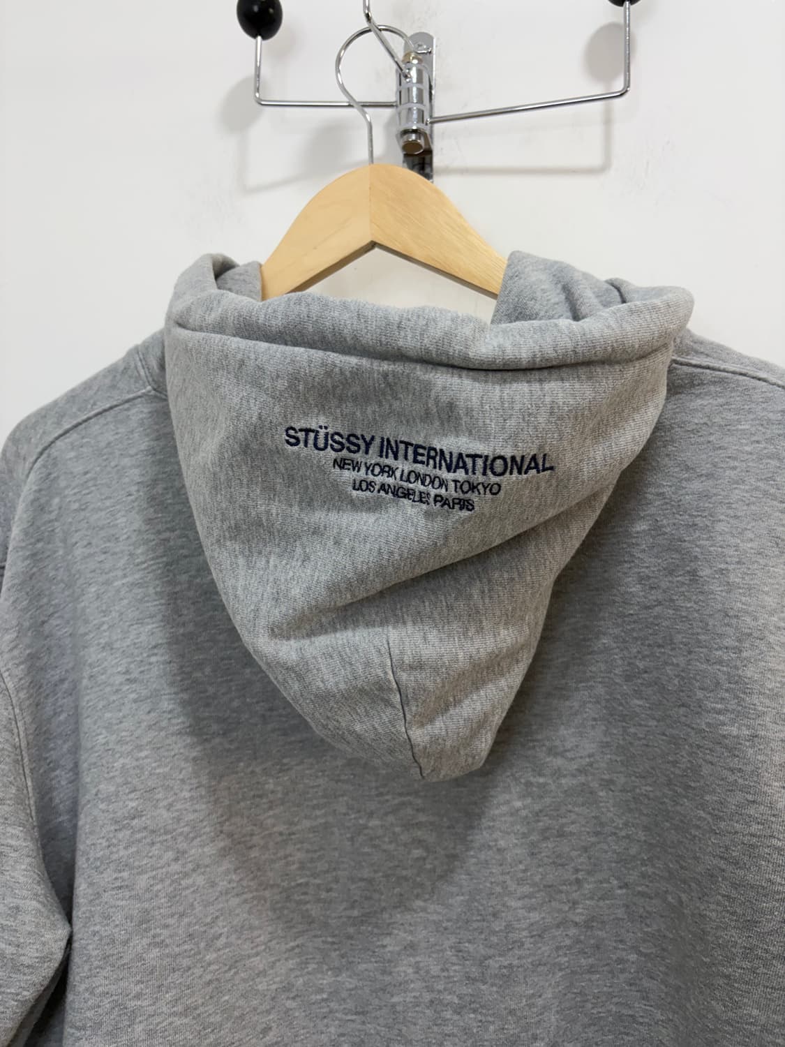 스투시 로고 자수후드티 상품이미지10