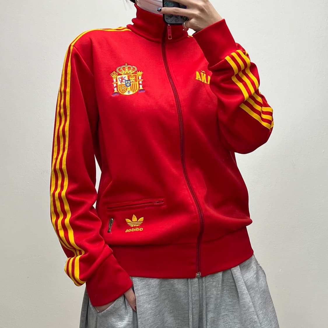 아디다스 스페인 트랙탑 져지 레드 M [111705] 상품이미지2