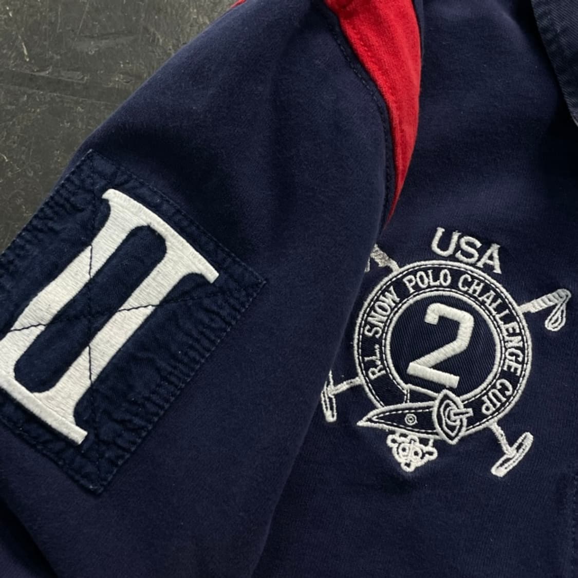 100 폴로 랄프로렌 스노우 챌린지 빅포니 럭비 카라티셔츠 상품이미지4