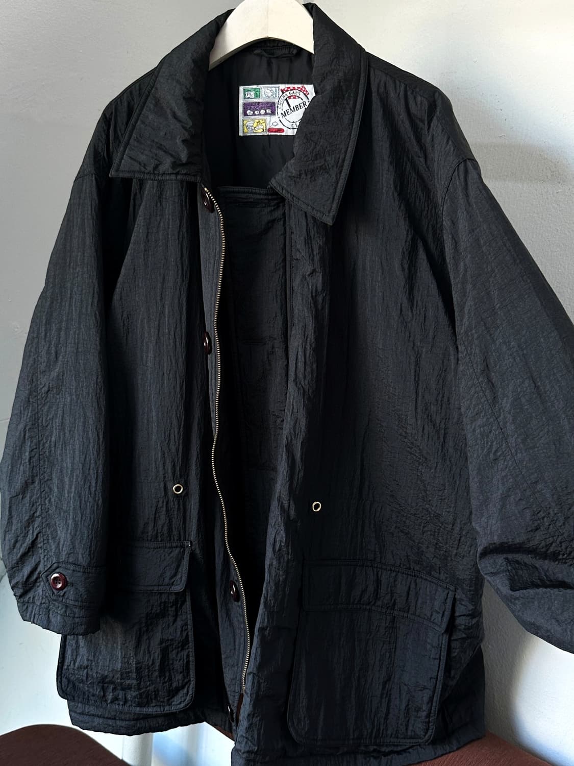  Padded design single collar easy coat 상품이미지1