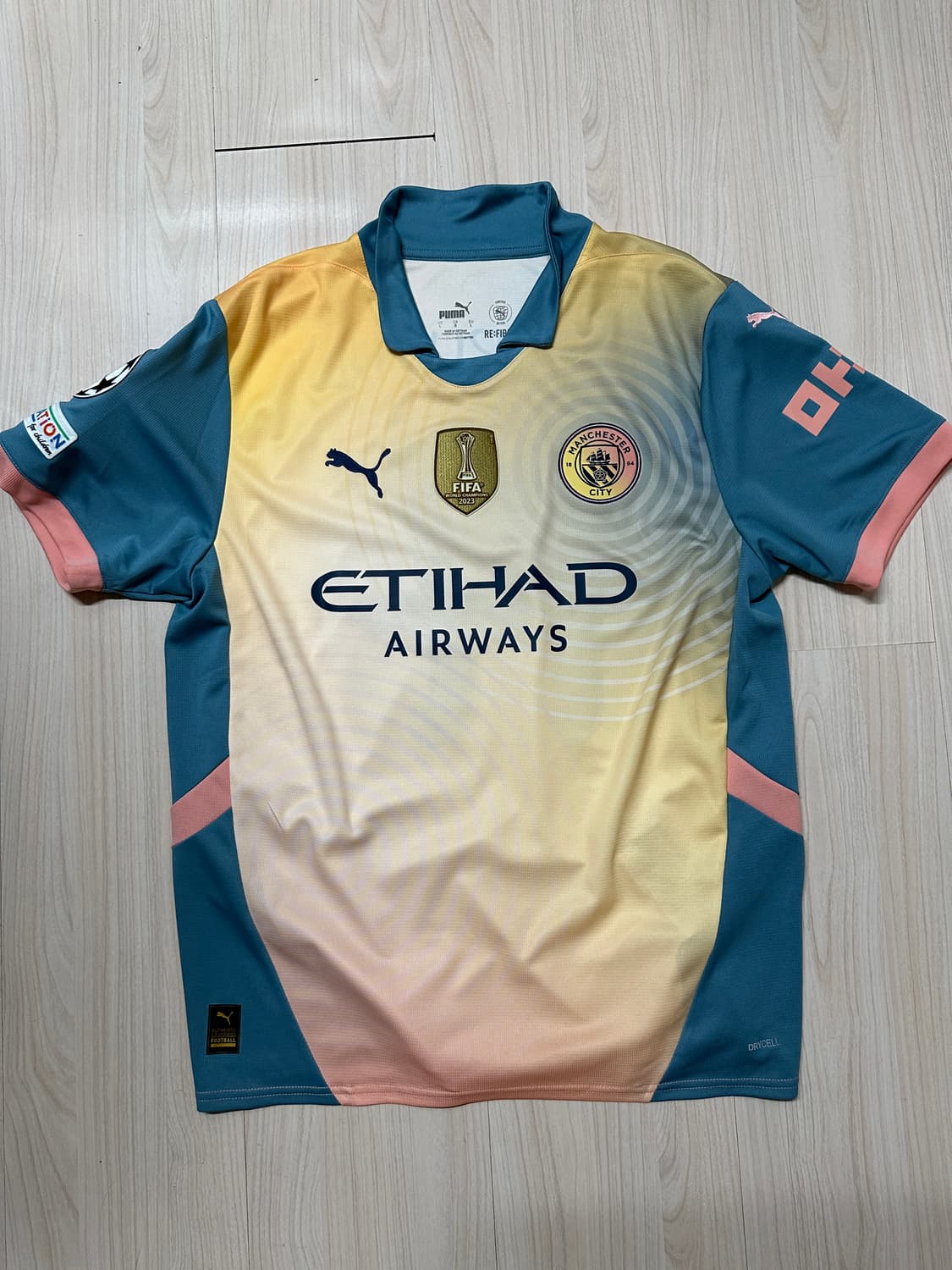 [L] 맨시티 24/25 오아시스 더브라위너 유니폼 상품이미지2