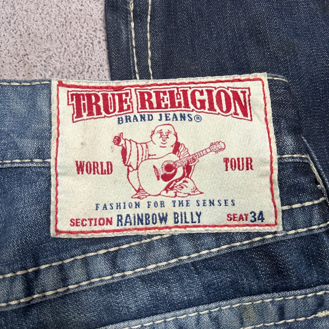 ✨ (바배) 트루릴리전 데님 팬츠 상품이미지5