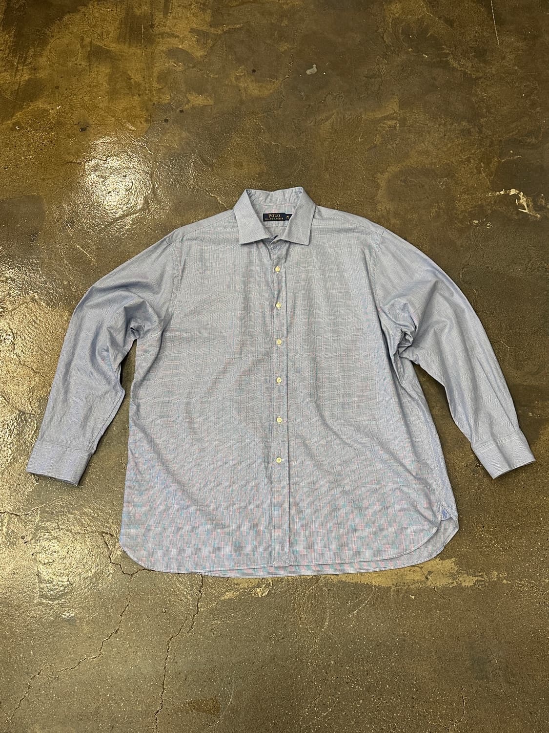 폴로 랄프로렌 체크 셔츠 XL 상품이미지1