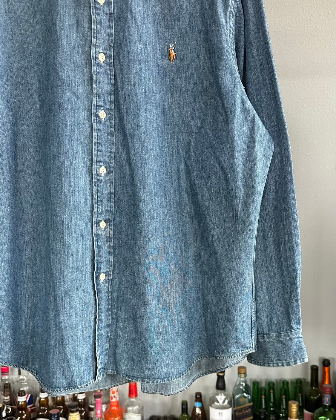 [2XL]폴로 랄프로렌 샴브레이 데님 셔츠   상품이미지4