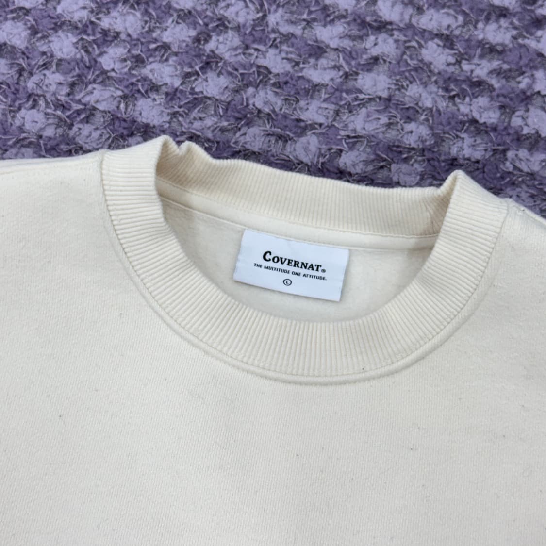 커버낫맨투맨 L 상품이미지4