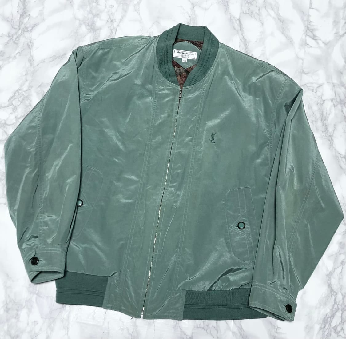 입생로랑 자켓 봄버 상태굿 YSL 남성용 블루종 상품이미지1