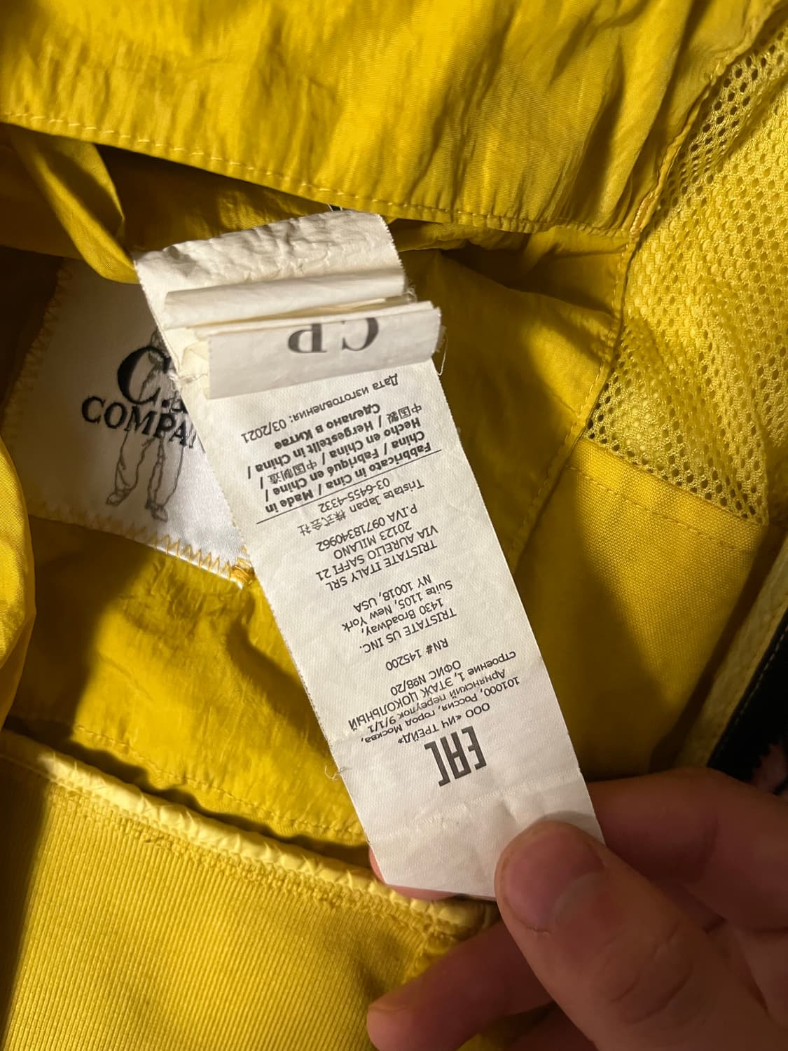 CP컴퍼니 자켓 바람막이 48사이즈 상품이미지7