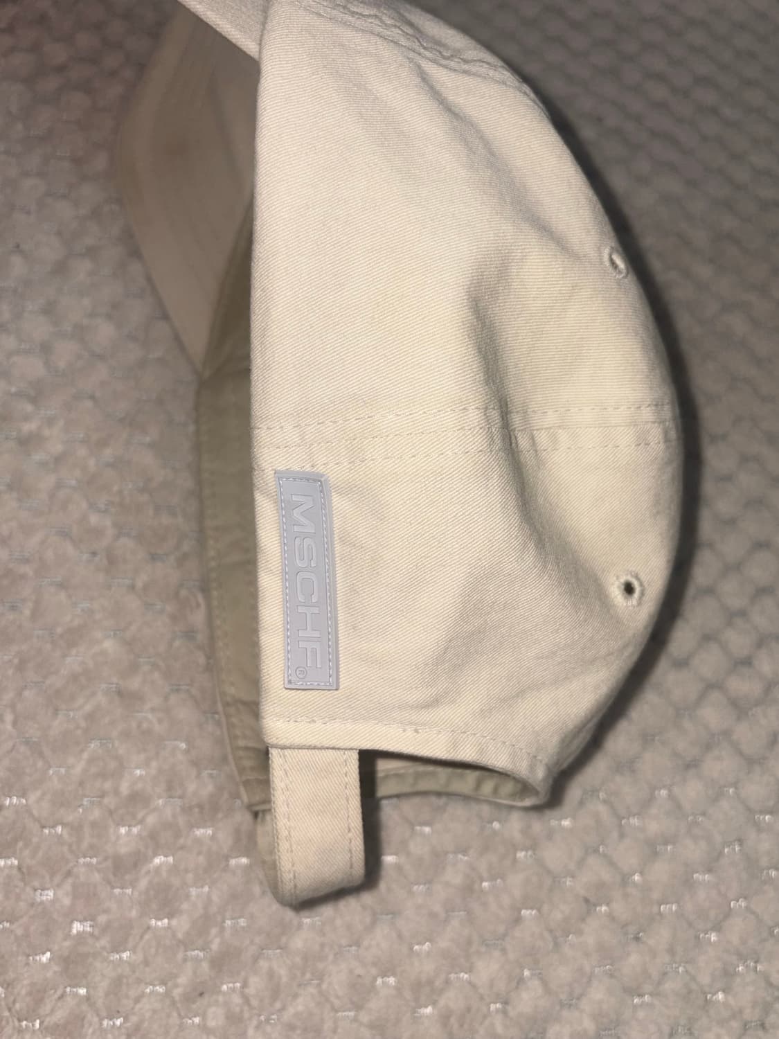 미스치프 베이지 볼캡  상품이미지3