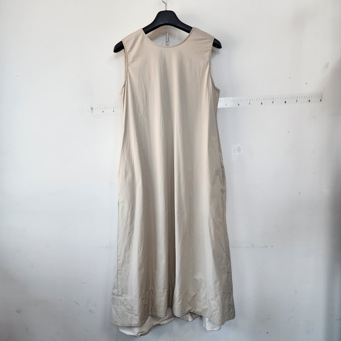 코스 베이지 롱 민소매 원피스 상품이미지6