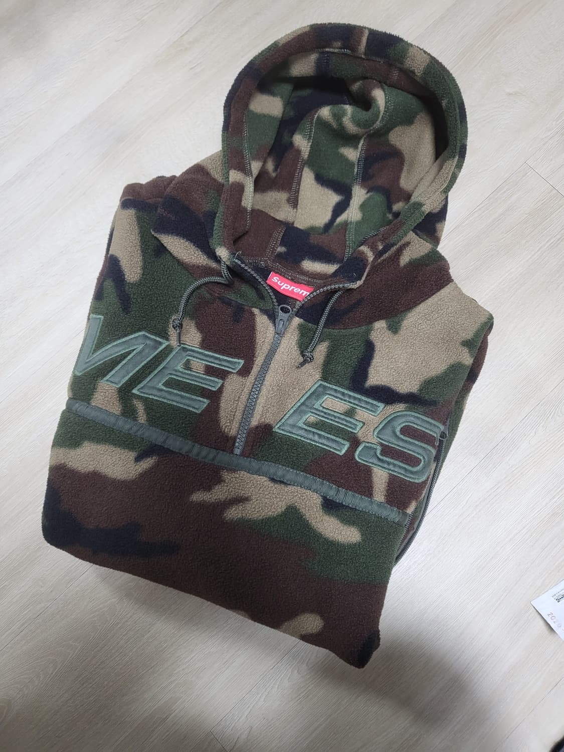 슈프림 폴라텍 하프집업 카모후리스 상품이미지2