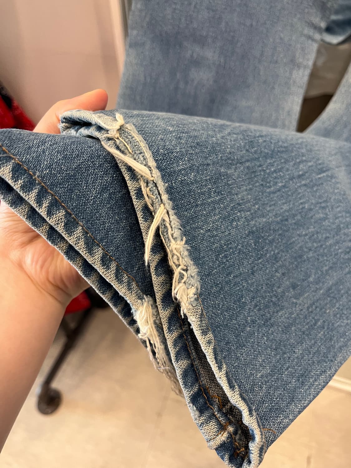90s Wrangler 랭글러 13MWZ 데님 팬츠 (made USA) 상품이미지6