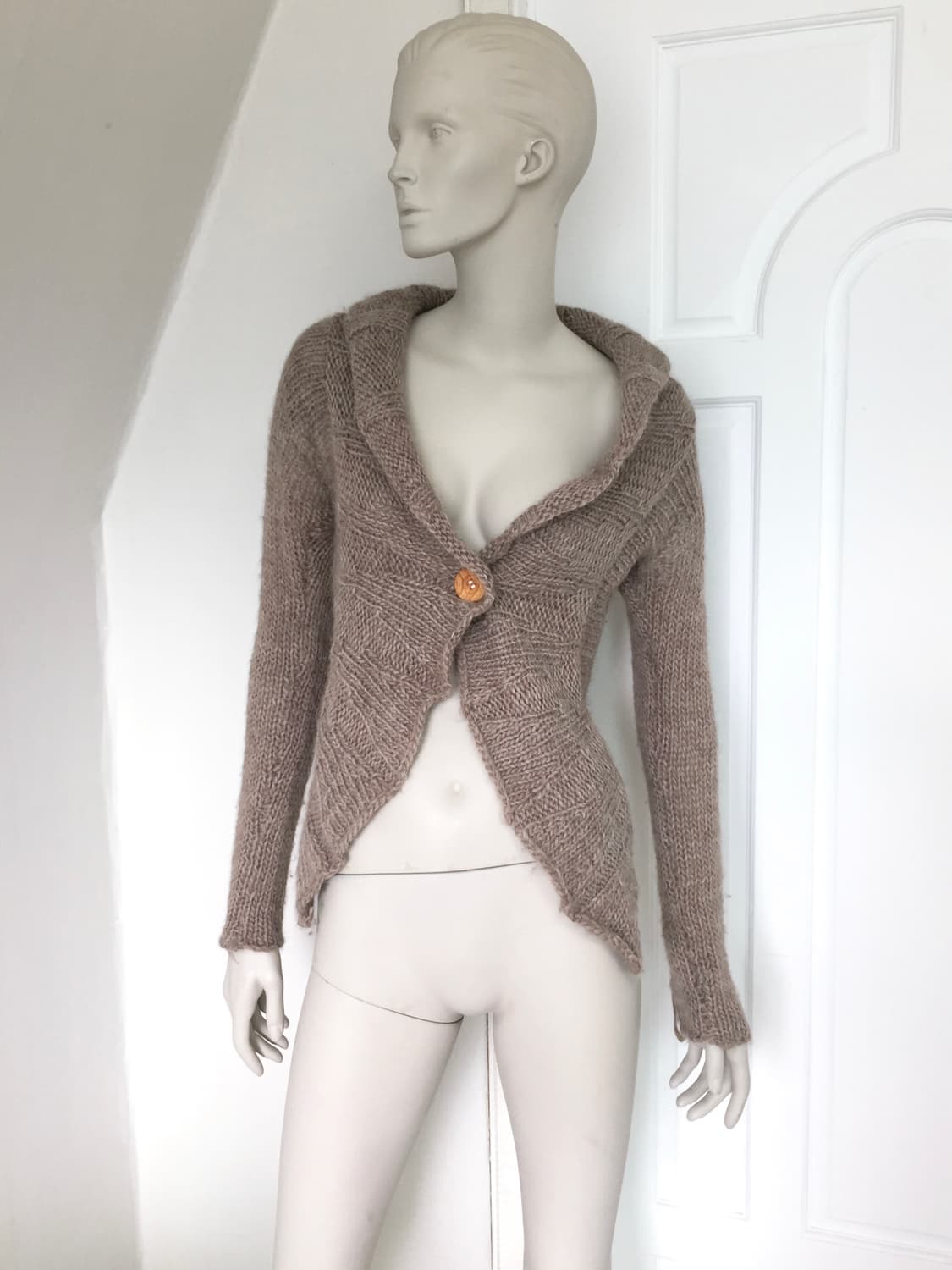 Diesel light Brown Knit-Cardigan 상품이미지1