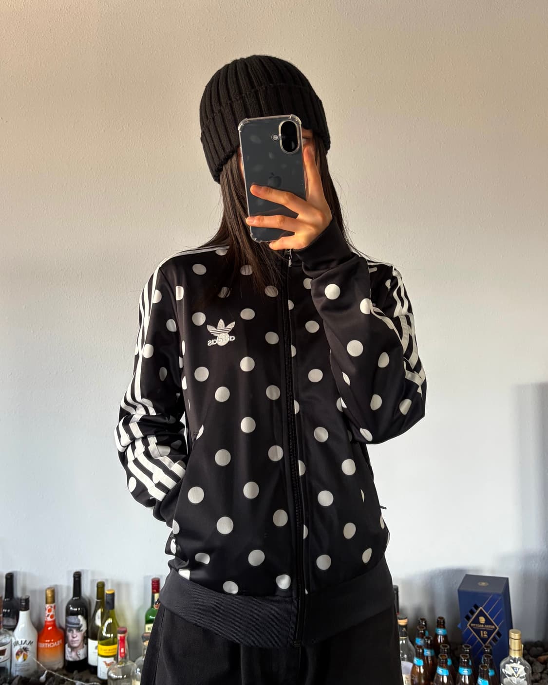 [M]아디다스 파이어버드 땡땡이 도트 트랙탑 져지 세트 상품이미지1