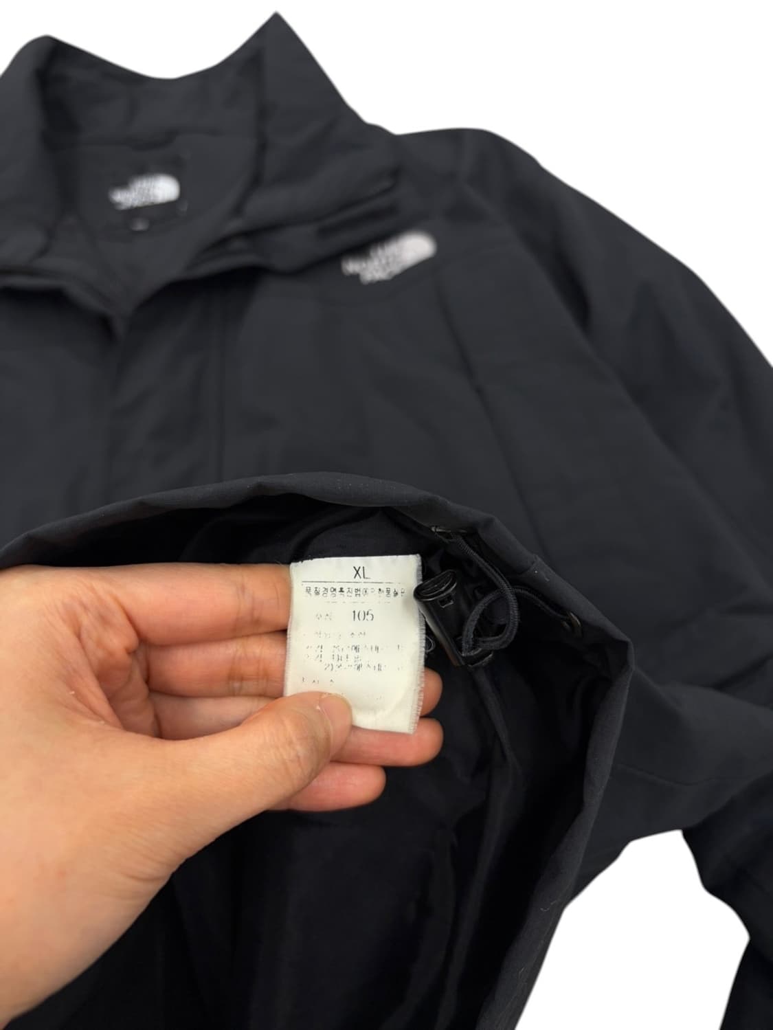 노스페이스 고어텍스 나일론 자켓 블랙 (XL/105~110) 상품이미지10