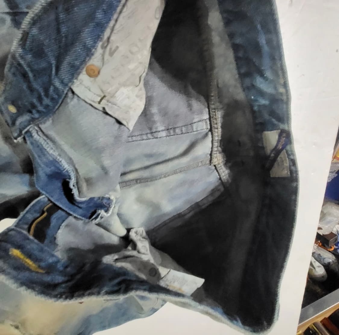 모스키노 블랙라벨 루즈핏 데님 상품이미지5