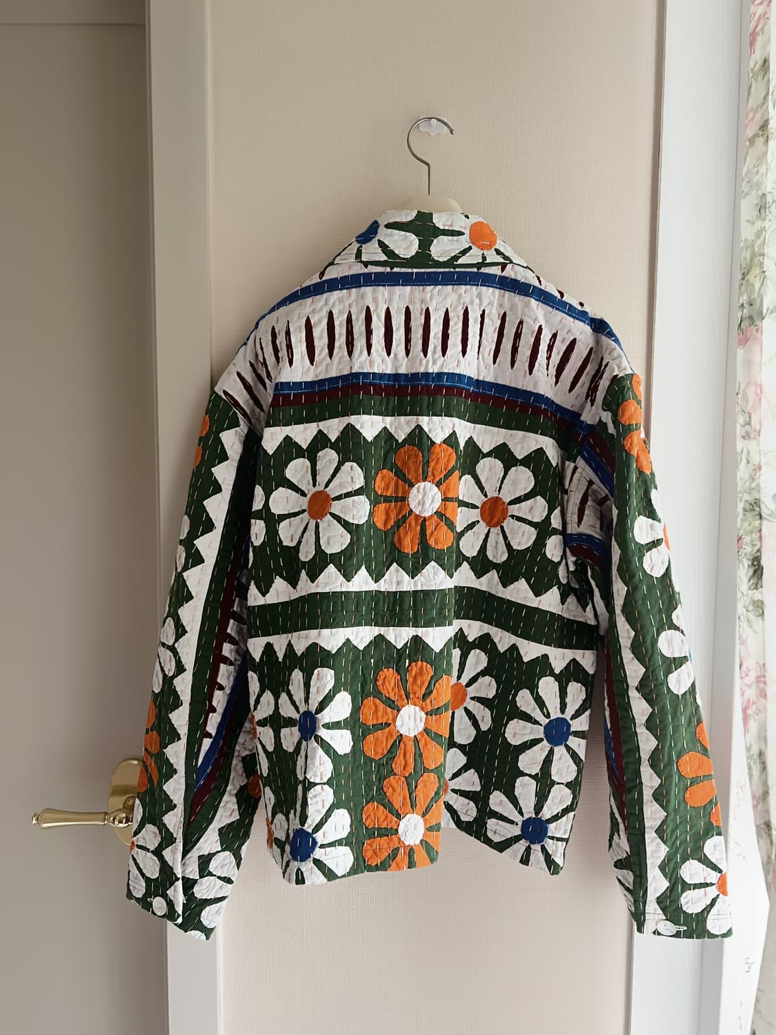 프리미엄 빈티지 리폼 칸타 퀼트자켓 남여공용 상품이미지2