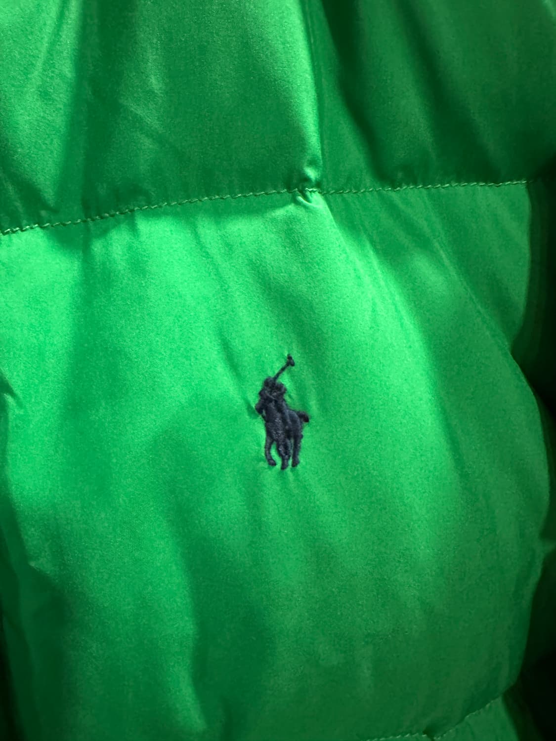 폴로 푸퍼패딩 그린XL 상품이미지4