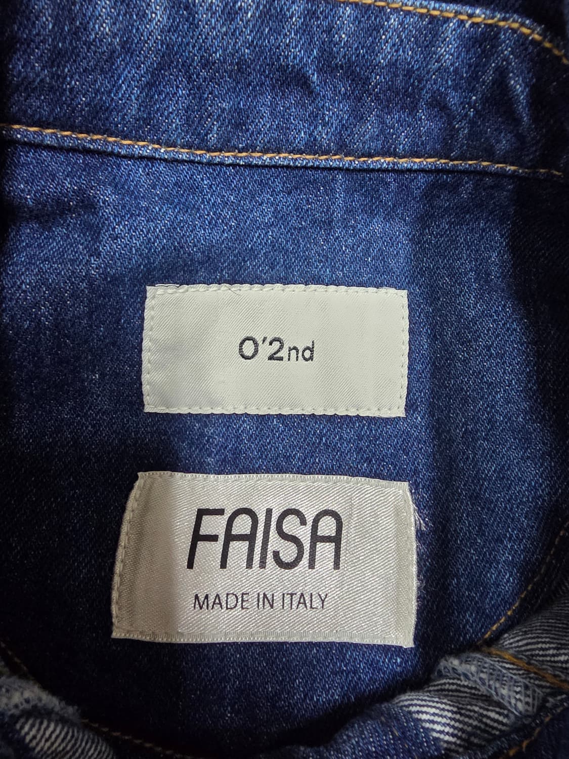 오즈세컨  데님자켓 상품이미지3