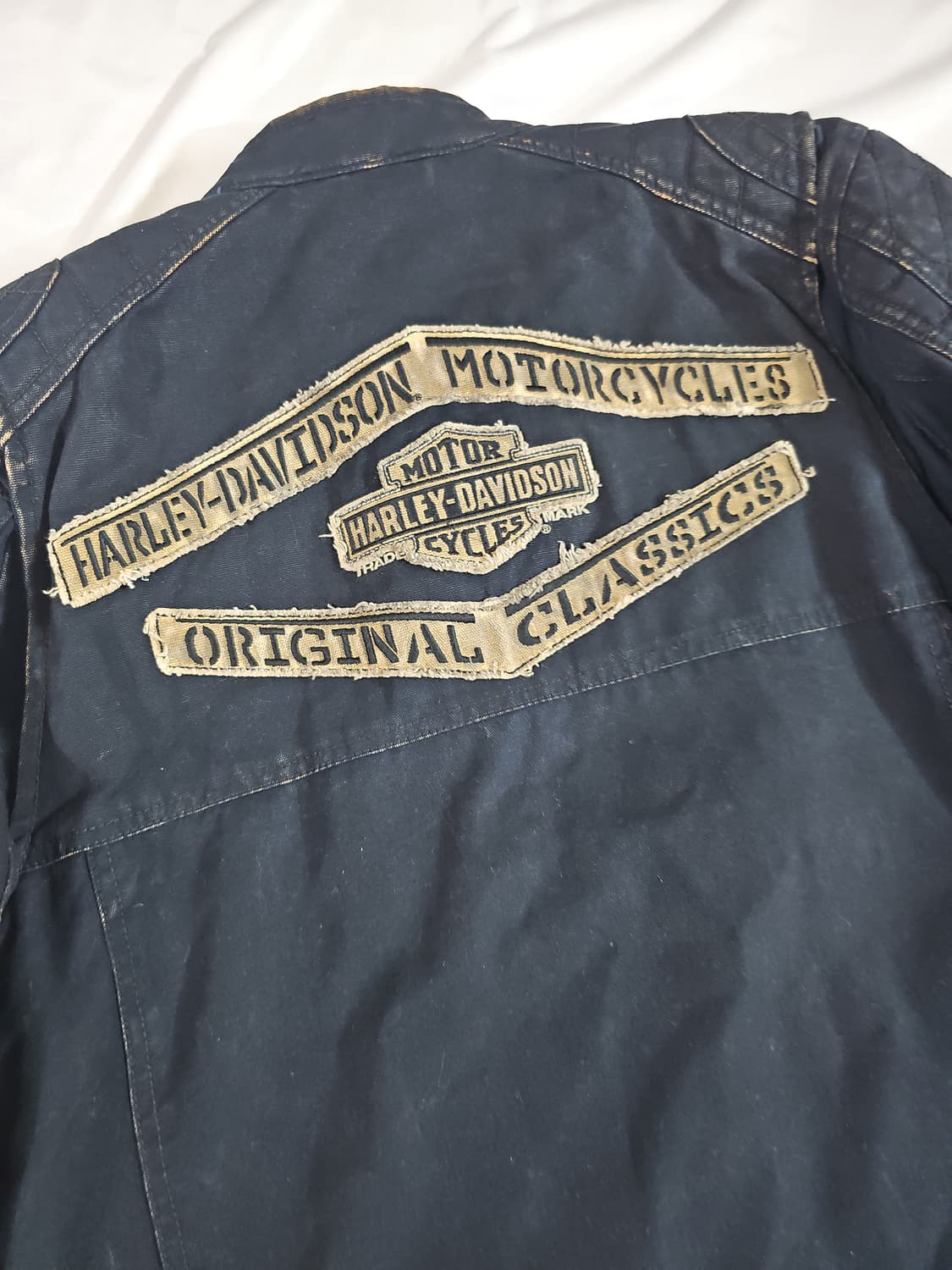 [s] 할리데이비슨 블랙 워싱 자켓 상품이미지5