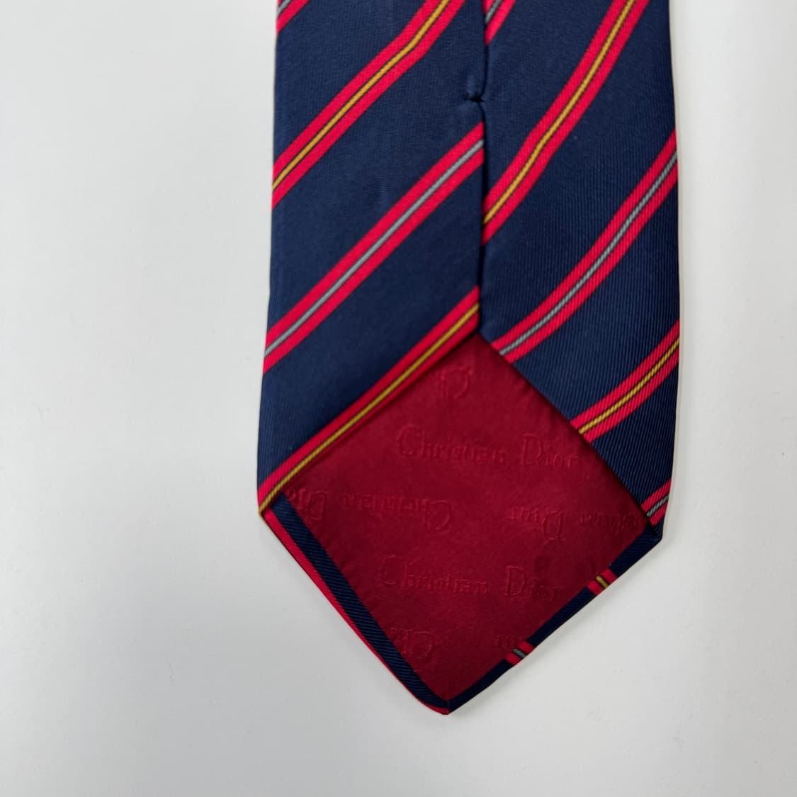 크리스찬 디올(Dior) 심플로고 정품 명품넥타이 8.2cm 상품이미지7