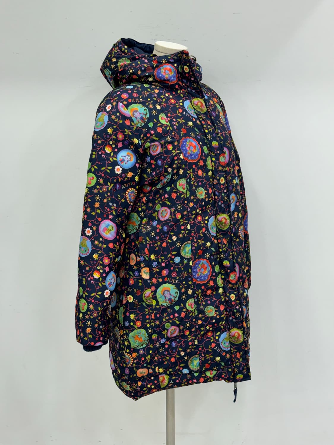 오일릴리 양면 오리털 패딩 상품이미지2