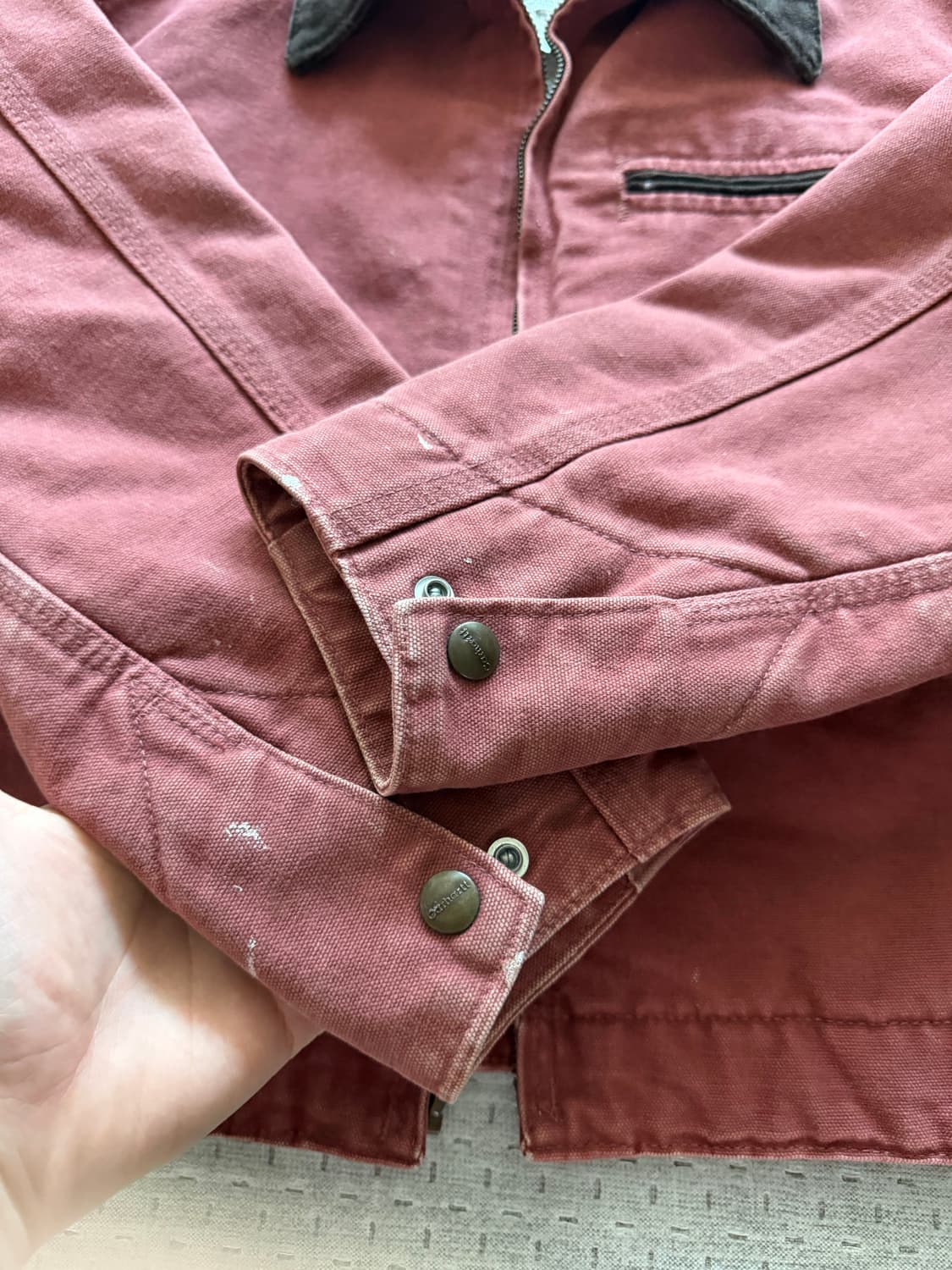 [xs] 칼하트 디트로이트 자켓 살몬 vrs wj97 j97 상품이미지3