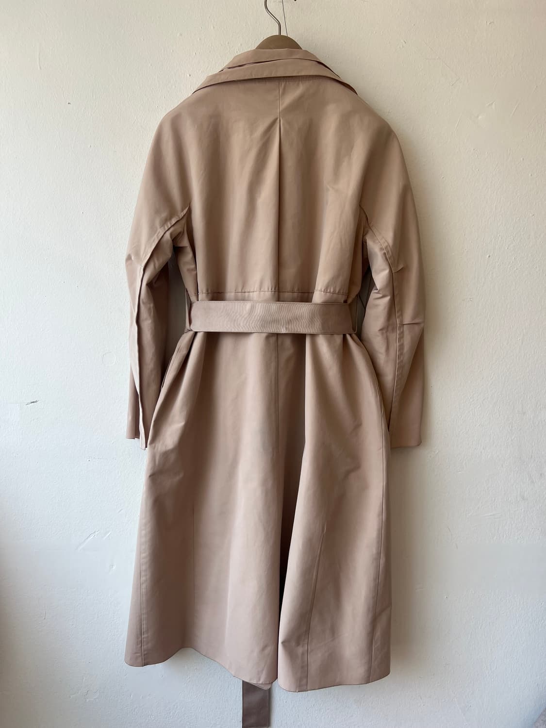 구호 여성  아이보리베이지 트렌치코트 간절기코트 상품이미지4