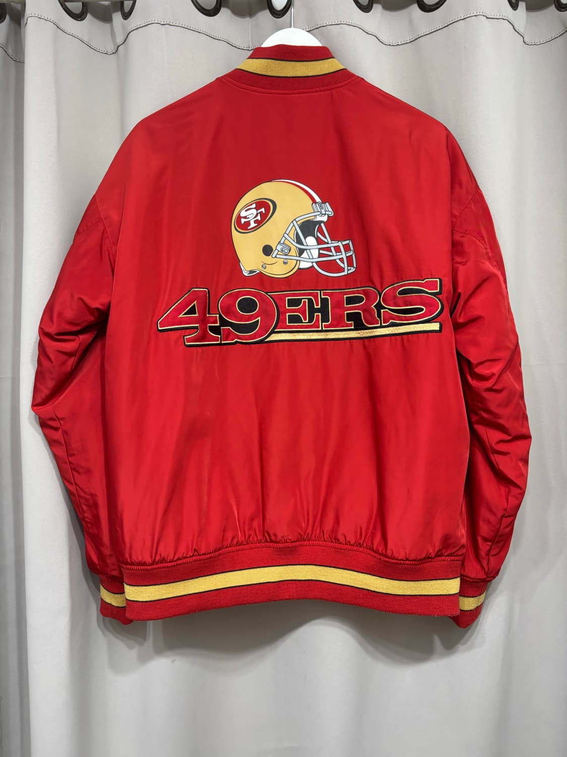 NFL x GU 샌프란시스코 점퍼 봄버 자켓 M 상품이미지3