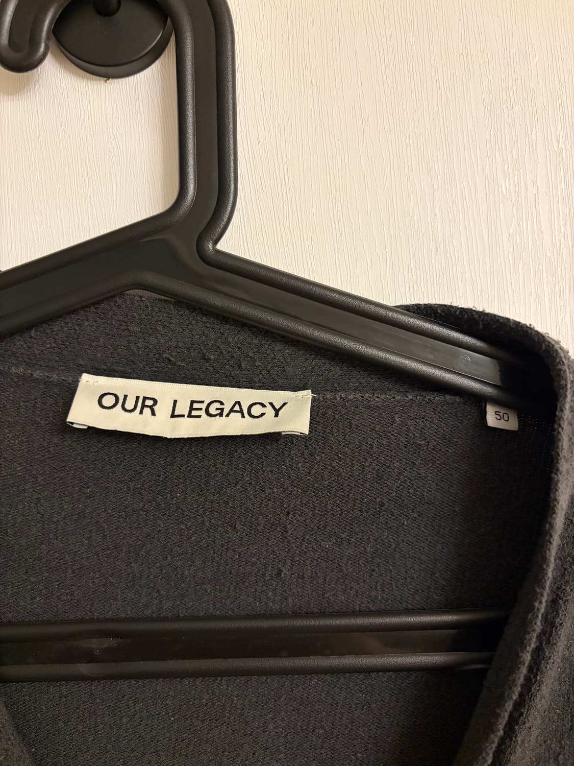 아워레가시 다크그레이 헤비터블 실트 가디건 상품이미지3