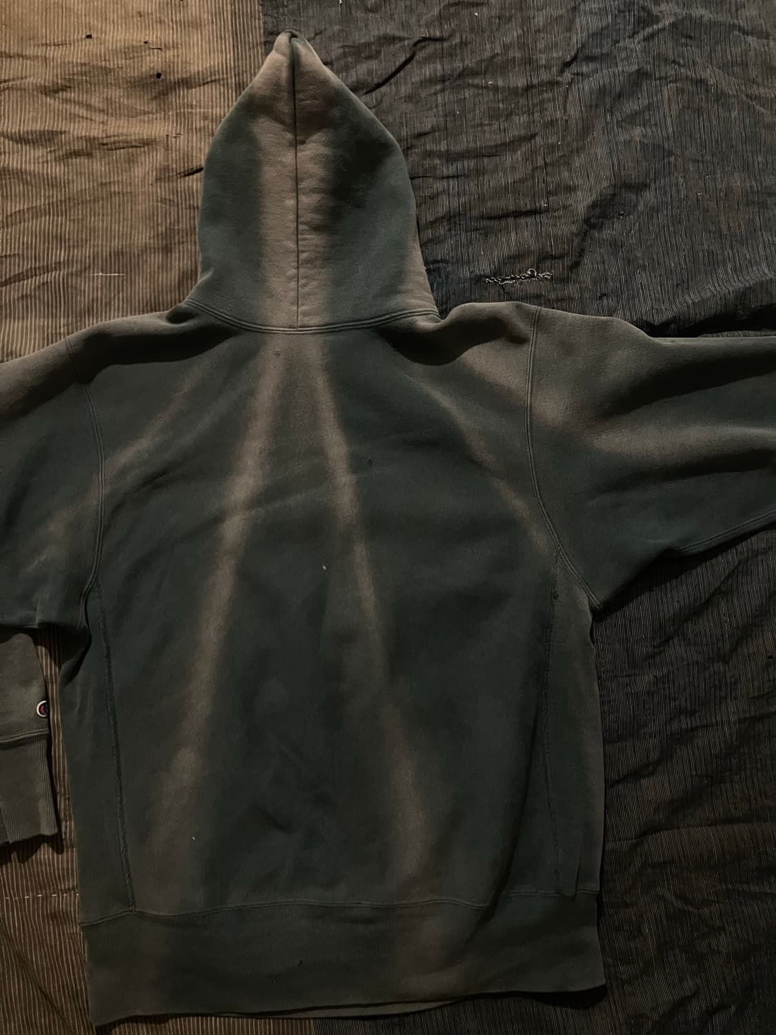 🇺🇸 90s USA 챔피온 리버스위브 후드 스웻셔츠 하드 선페이딩 상품이미지6