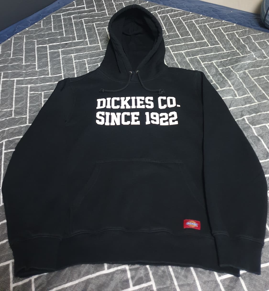 디키즈 SINCE 1922 기모 후드티 블랙 (L) 상품이미지1