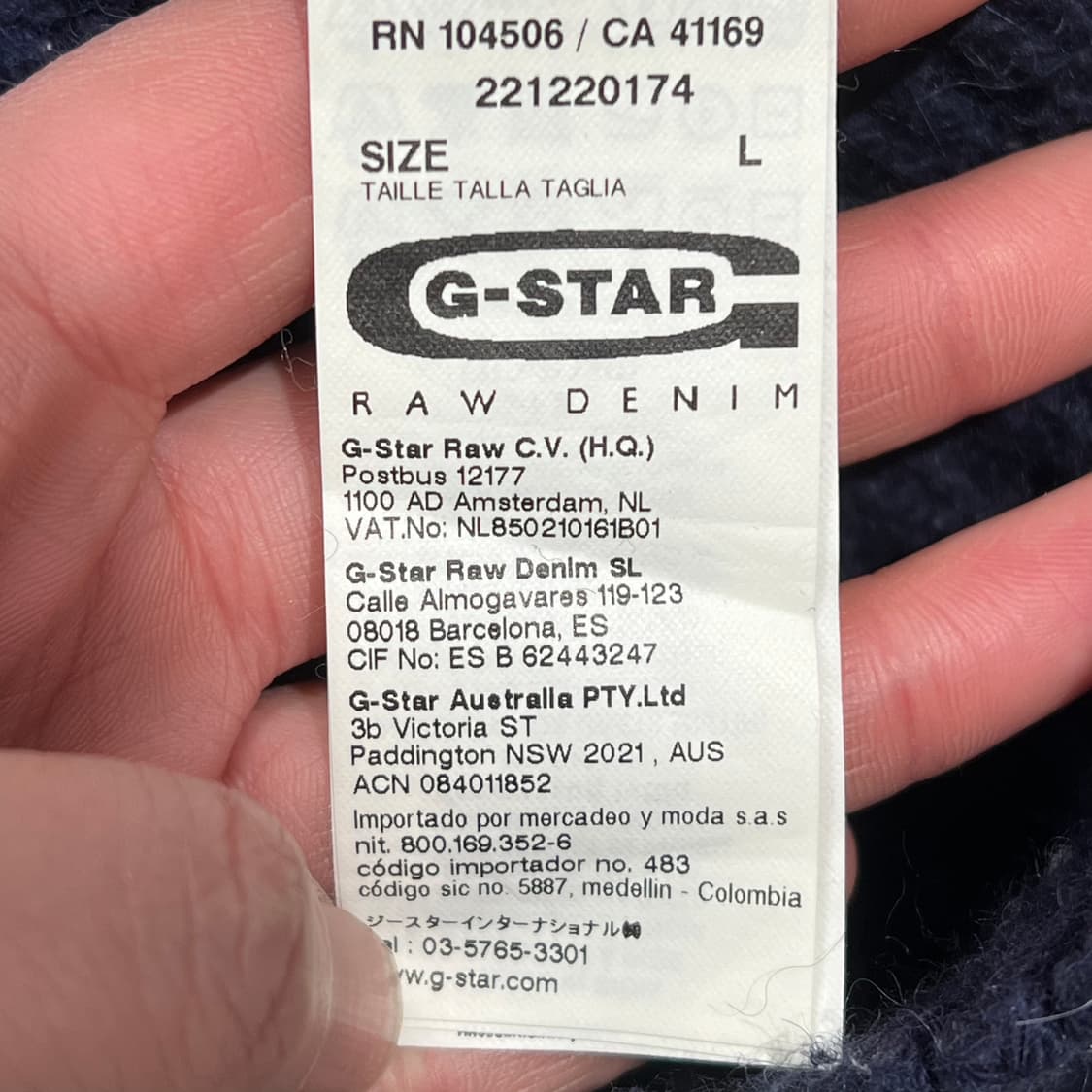 지스타로우 니트가디건 s09554 상품이미지7