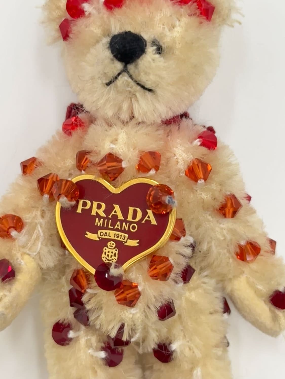 prada / 프라다 아이보리 테디베어 키링  상품이미지3