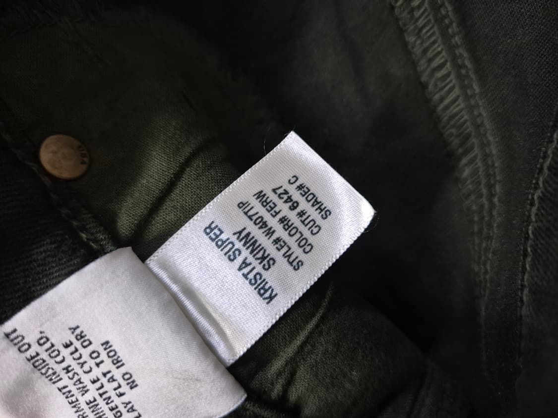 정품 USA HUSTON karista super skinny 코팅진 상품이미지8